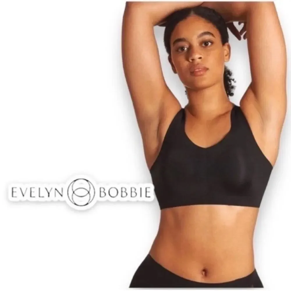 Evelyn Bobbie The Defy Bra in onyx black size XS NEW